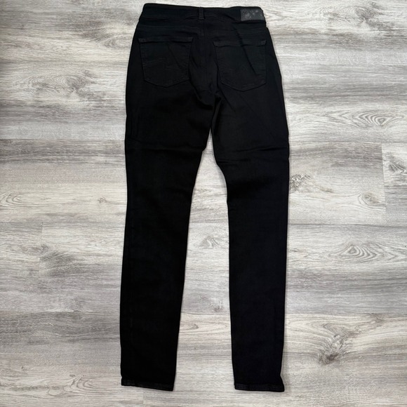 Silver Jeans Aiko High‎ Skinny Black Denim Jeans Womens Size 26/31 - Picture 9 of 12